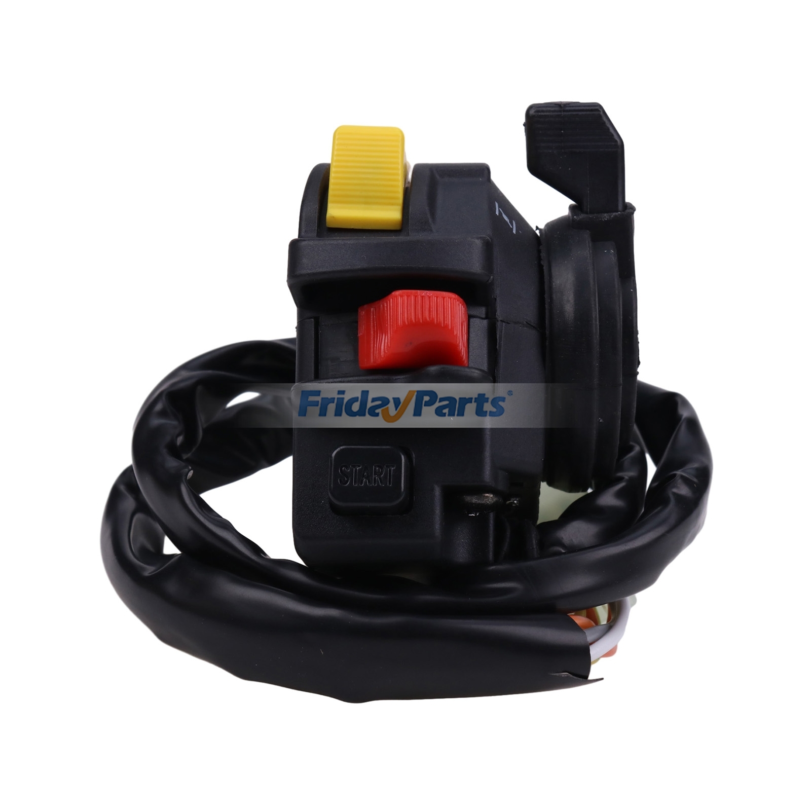 FridayParts Left Handlebar Control Switch Start Stop Headlight