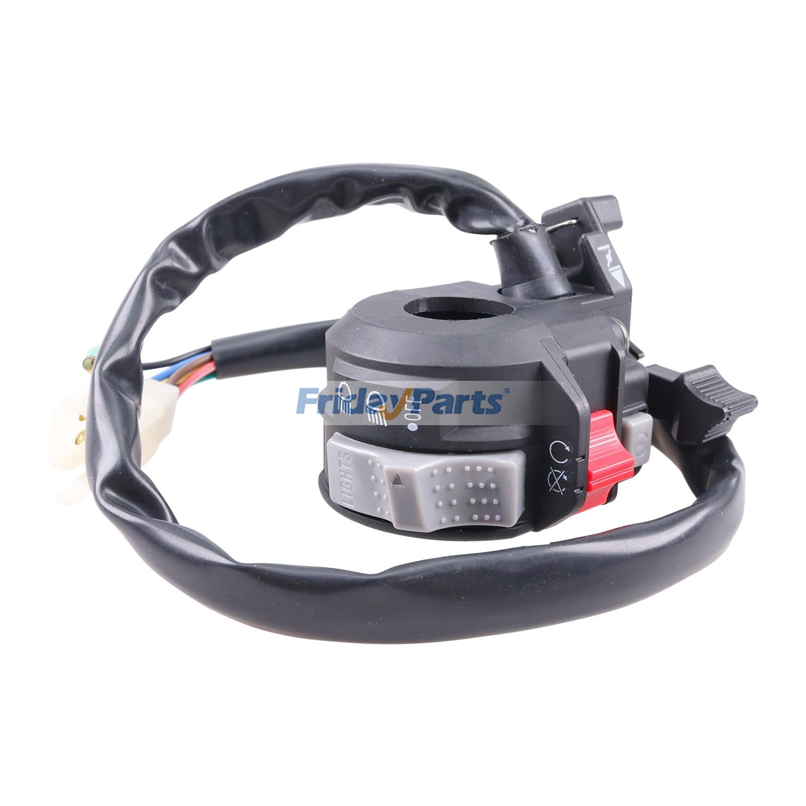 Motorstart-/Abschalt-/Scheinwerferschalter links am Lenker 5GH-83973-00-00 5GH-83973-01-00 für Yamaha ATV Big Bear 400 Grizzly Kodiak 2000-2001