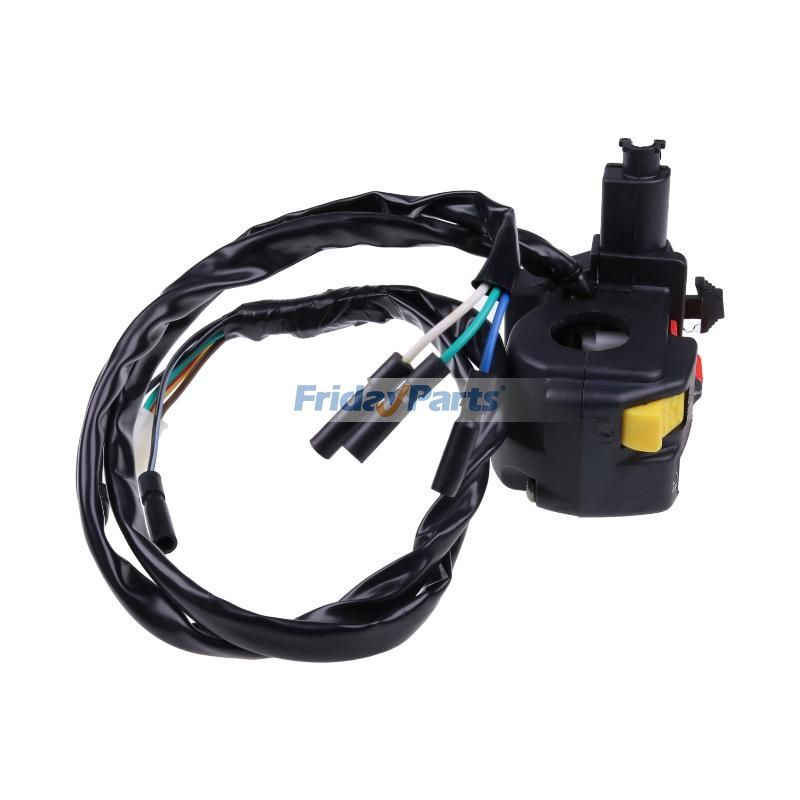 Interruptor de arranque y parada del faro delantero izquierdo del manillar 35020-HM5-A10 para Honda ATV FourTrax300 TRX300/TRX300FW 1996-2000 de FridayParts