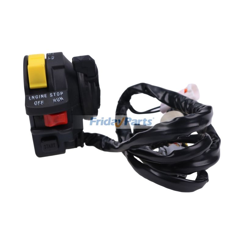 Interruptor de arranque y parada de faros delanteros izquierdos (37400-07G22) para Suzuki Quadsport Z400 LTZ400 LTZ400Z 2005-2008