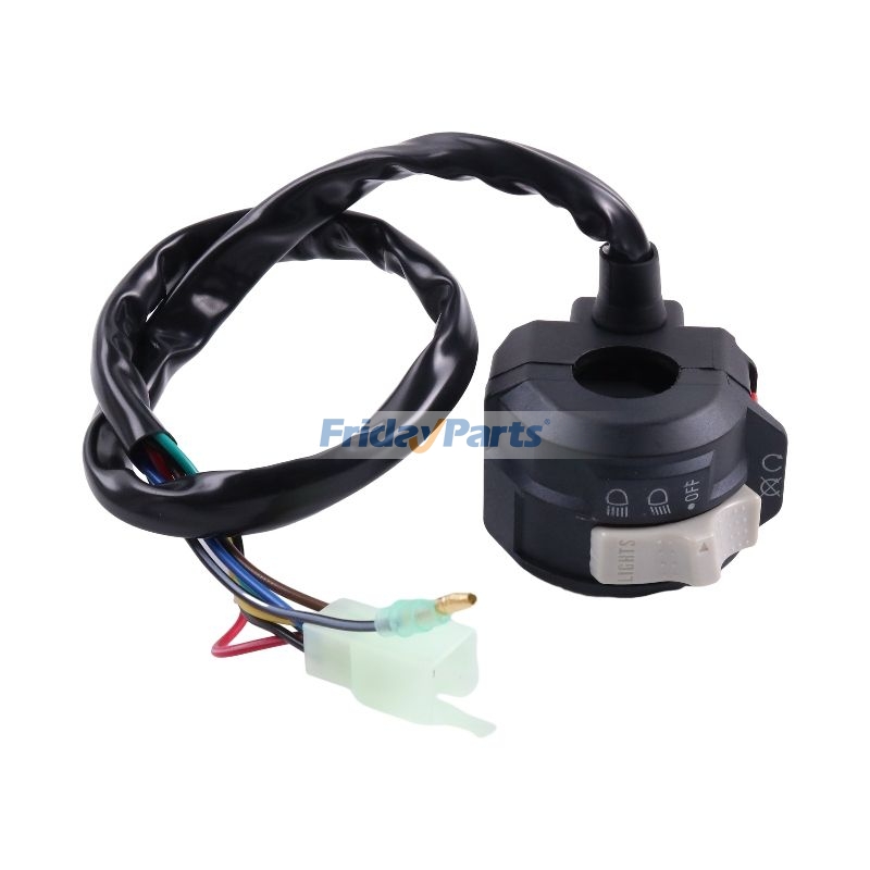 Interrupteur de guidon gauche, démarrage, phare, 2VY-83973-01-00 pour Yamaha Timberwolf 250 1992-1993pourPour Yamaha