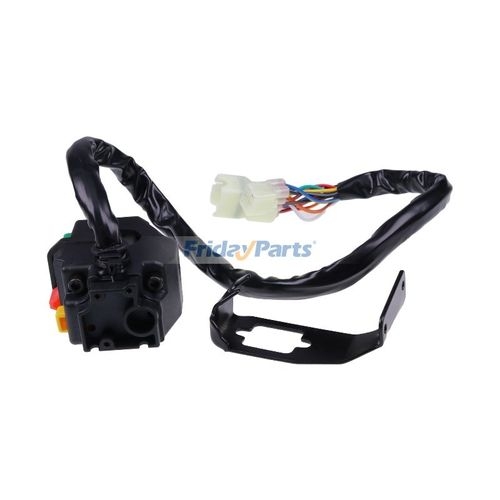 Left Handlebar Switch Assembly For Yamaha Moto 4 YFM200DX 1986-1989 – Start/Run/Off/Headlight, Plug & Play By M MATI