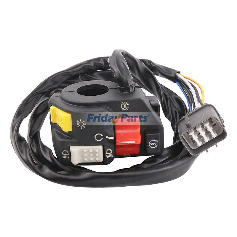 Linker Lenkerschalter Start Stop Scheinwerfer Foreman 500 TRX500 Rancher 420 TRX420 ATV 2009-2013für Sport-UTV/ATVFür Honda