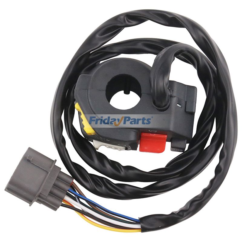 FridayParts Linker Lenkerschalter Start Stop Scheinwerfer Foreman 500 TRX500 Rancher 420 TRX420 ATV 2009-2013