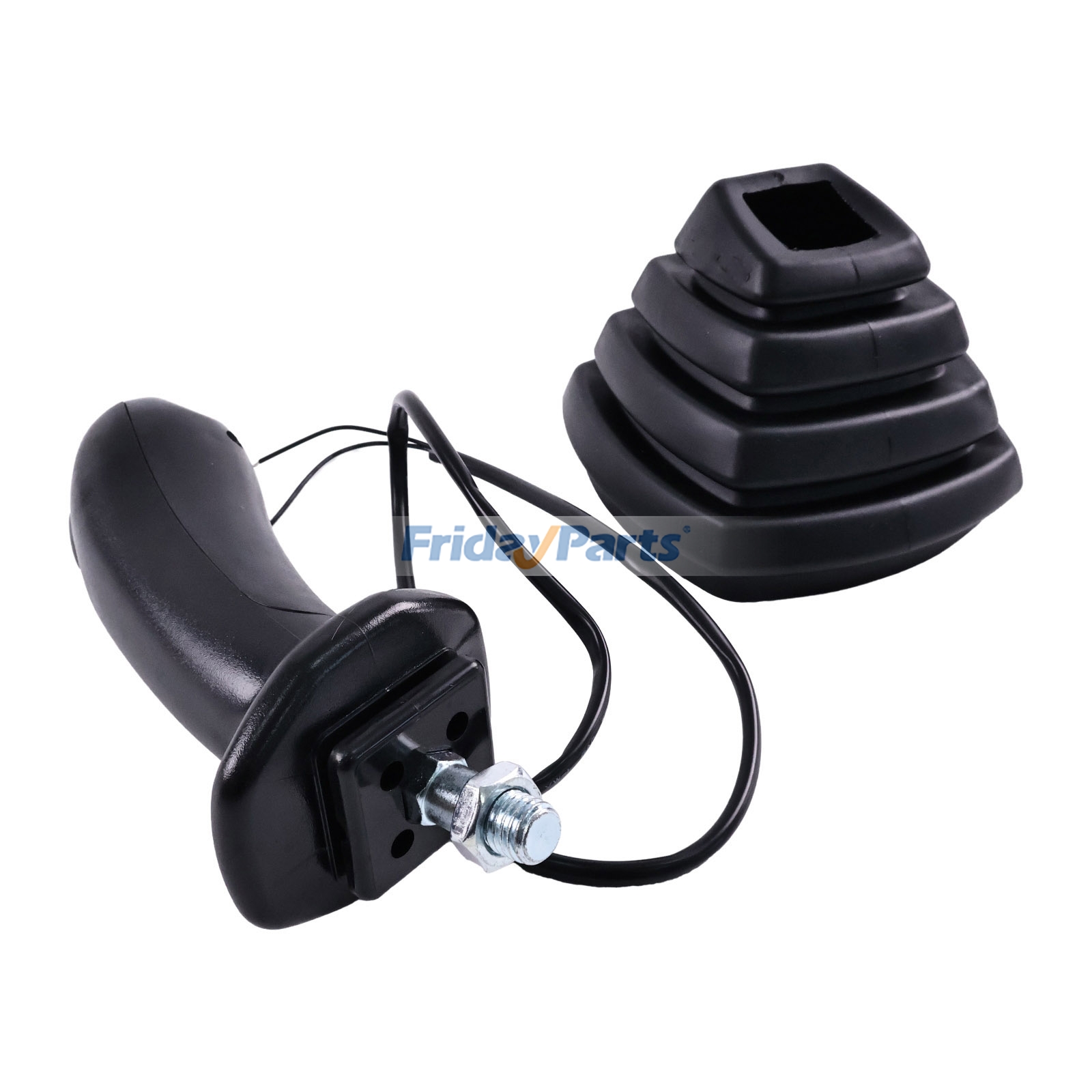 Empuñadura de joystick izquierda con funda antipolvo para excavadora Pel-Job EB 200 XT para Excavadora