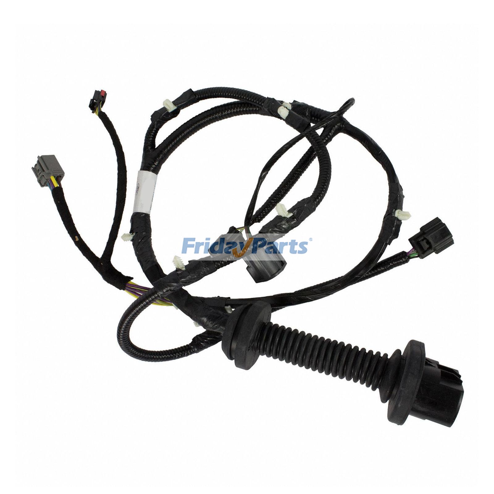 Left Rear Door Harness With Heated Seat AL3Z14631AAA for 2010-2014 Ford F-150 FX2