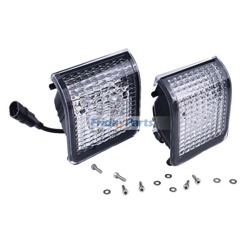Feu LED gauche et droit 40 W AL78177 AL78178 pour moteur John Deere 4045TL002 6068TL001 tracteur 6100 6410 6910 7510