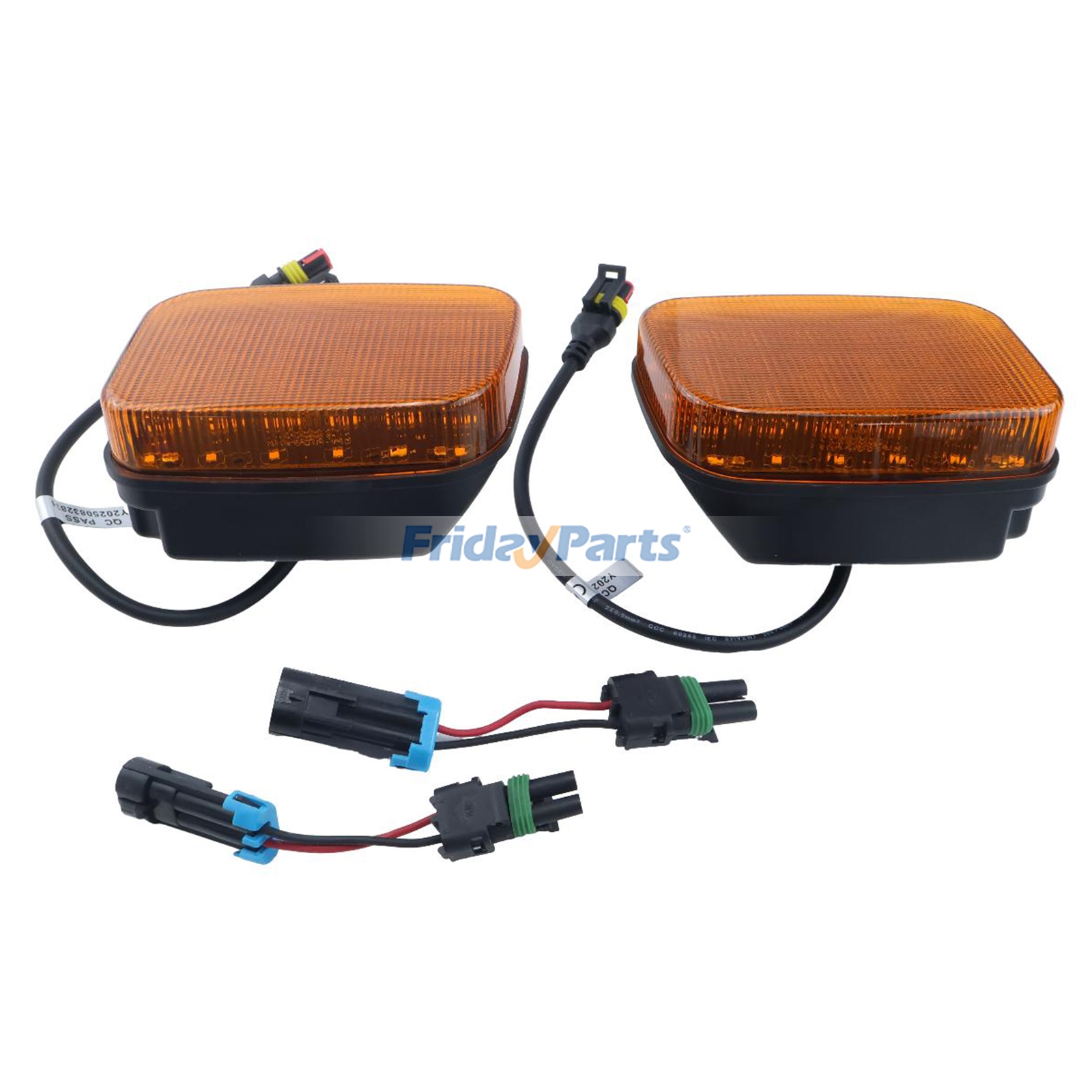 Luz de advertencia del techo de la cabina izquierda y derecha RE39581 RE39582 para tractores John Deere con motor 4045 6068 5200 5210 5300 5310 5400 5410 5500