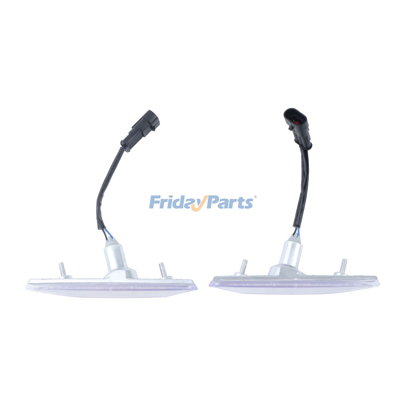 Klare Seitenmarkierungs-Blinkerlinse mit Glühbirnefür Fahrzeug