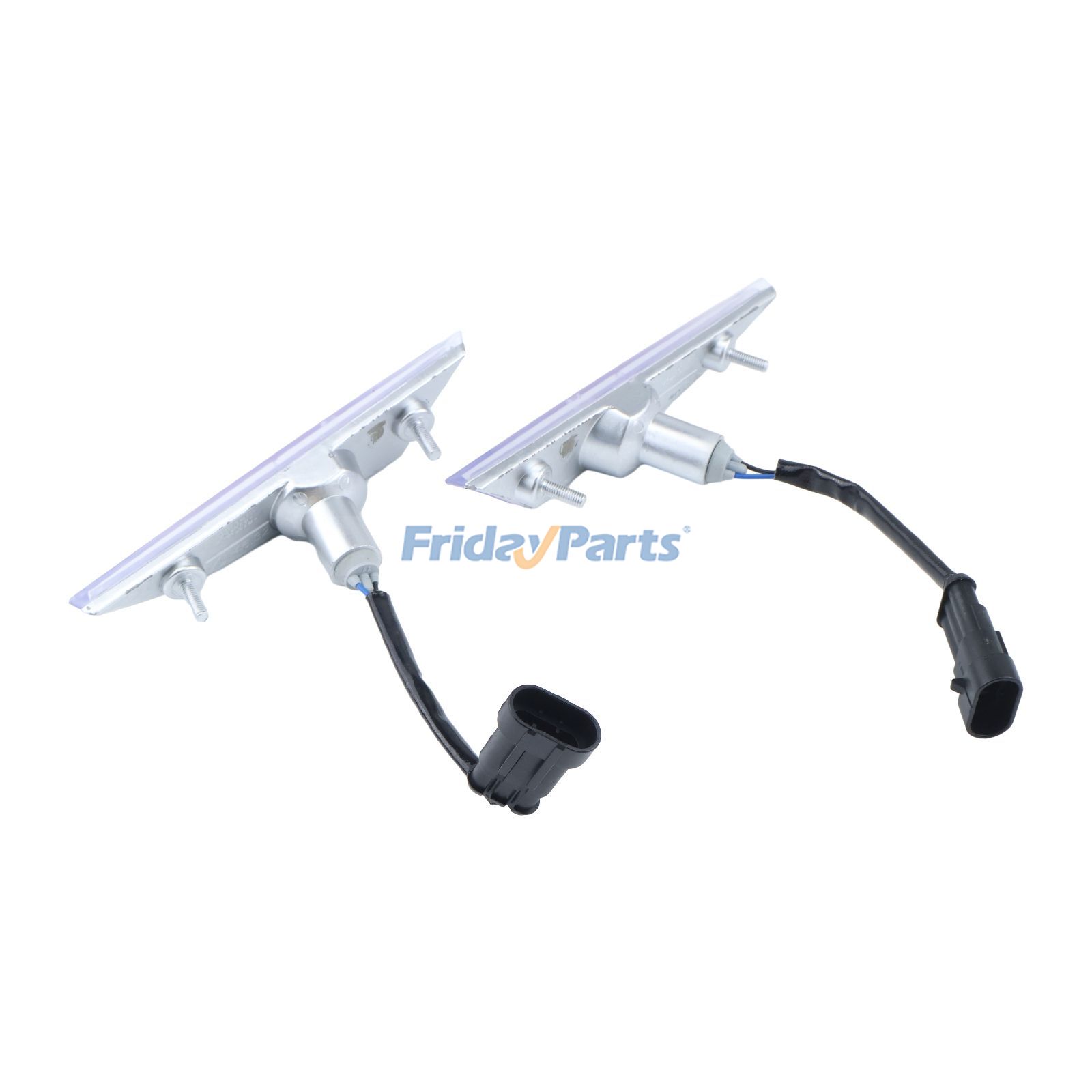 Klare Seitenmarkierungs-Blinkerlinse mit GlühbirneFür andere Marken