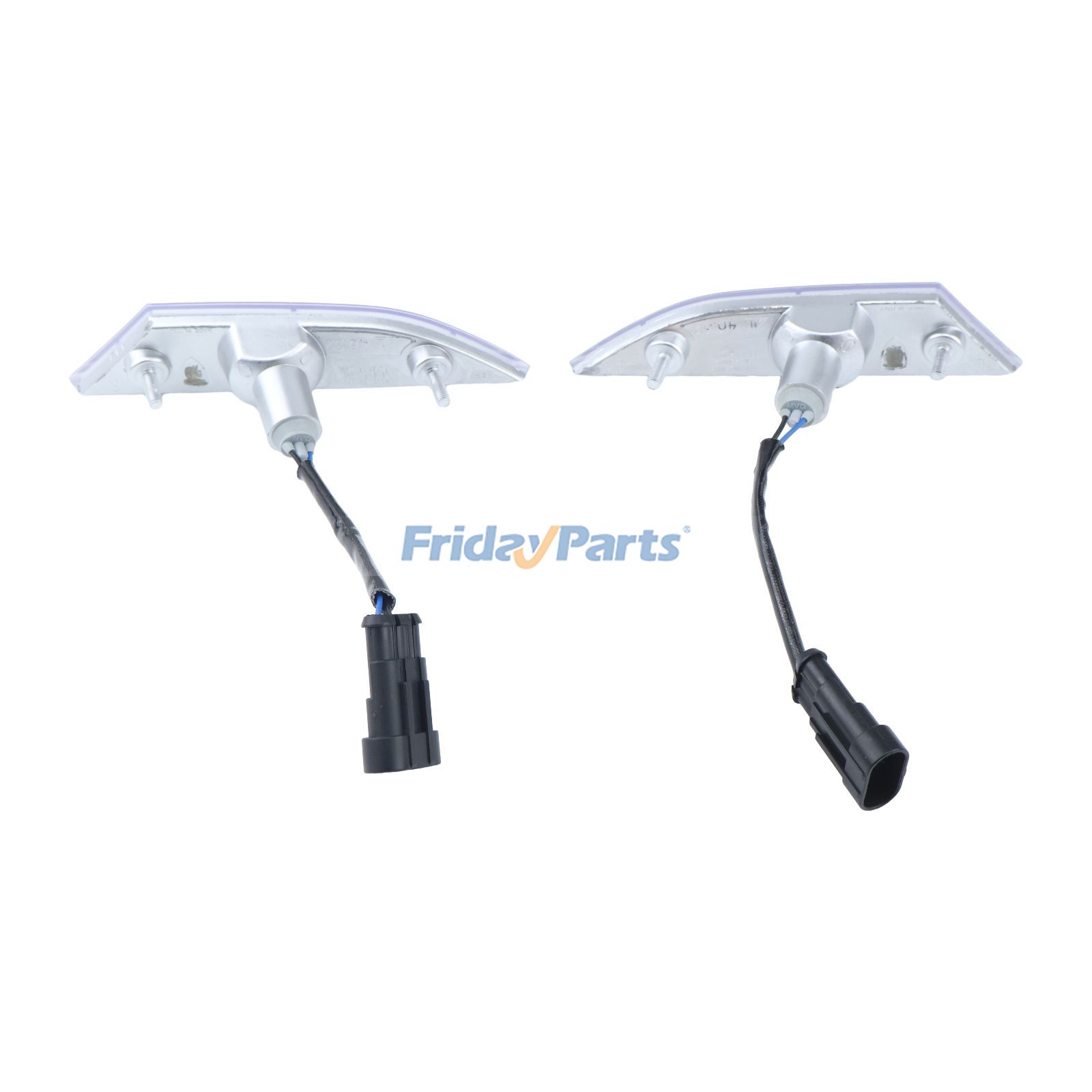 Links und rechts klare Seitenmarkierungsanzeigelinse mit Birne 400945120D 400945119D für Lamborghini Gallardo 560 570für Für andere Marken