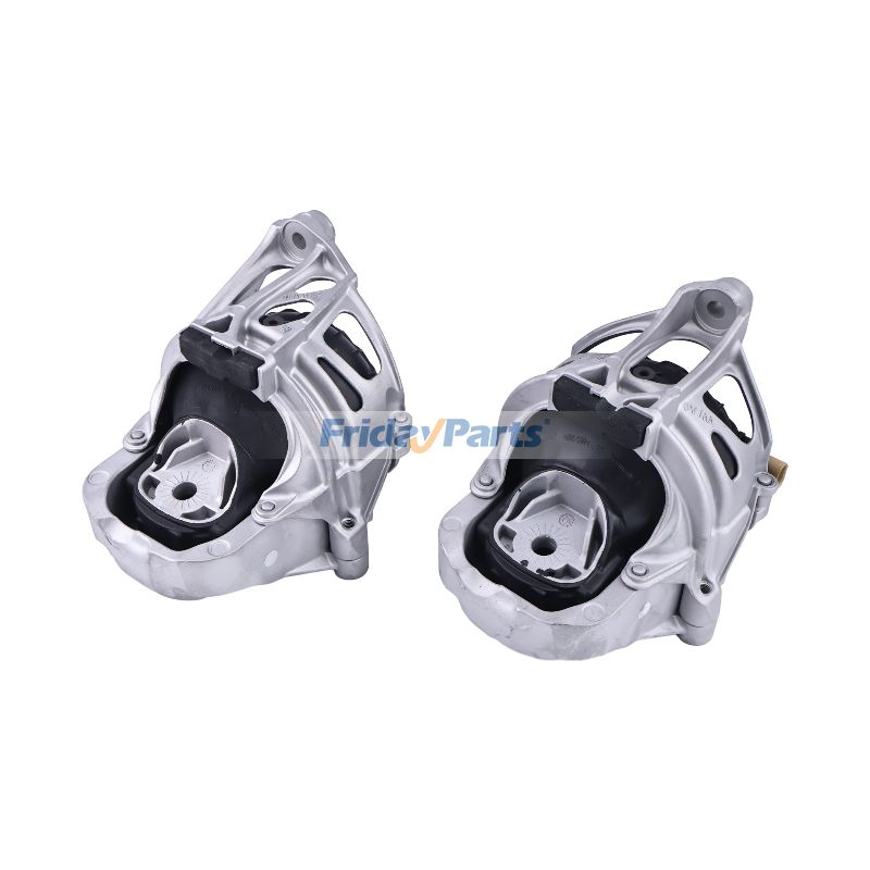 Left & Right Engine Mount Set 4M0-199-371 4M0-199-372 for Audi A6 Allroad Quattro Q7 Q8 S6 A7 S7 Sportback 2.9L 3.0L V6 2019-2025