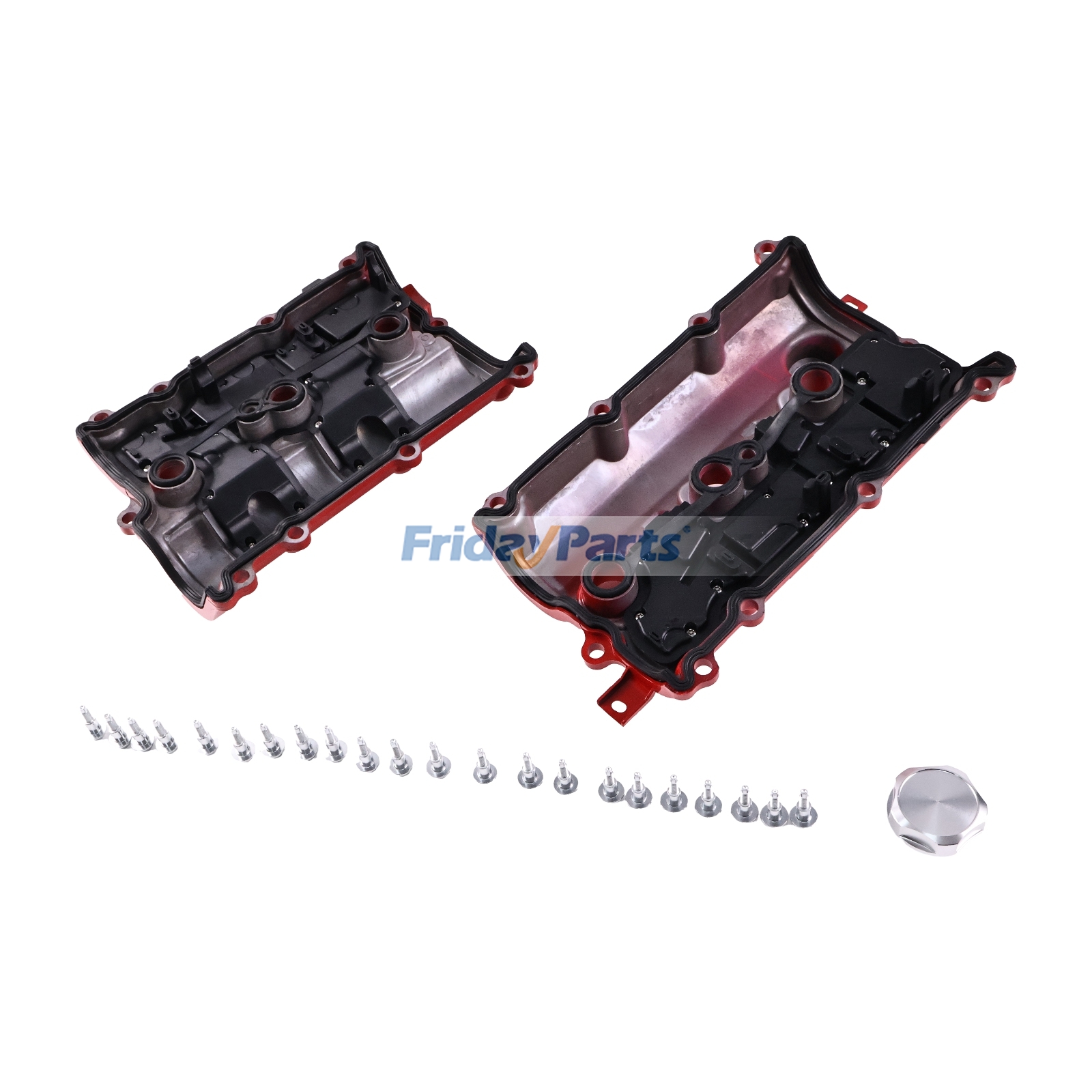 Coperchio valvole motore sinistro e destro con guarnizione di FridayParts