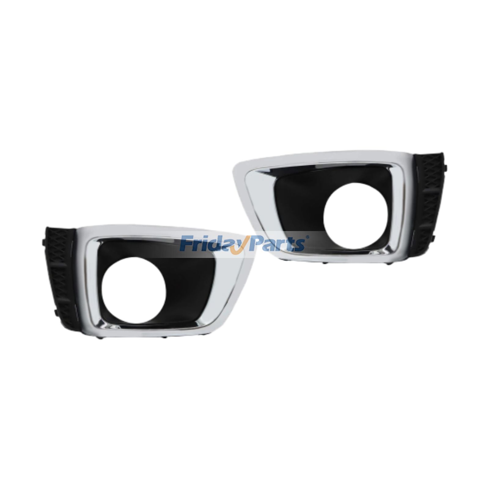 Left & Right Fog Light Bezel 57731SG090 57731SG080 for Subaru Forester 2.0L H4 2014-2018