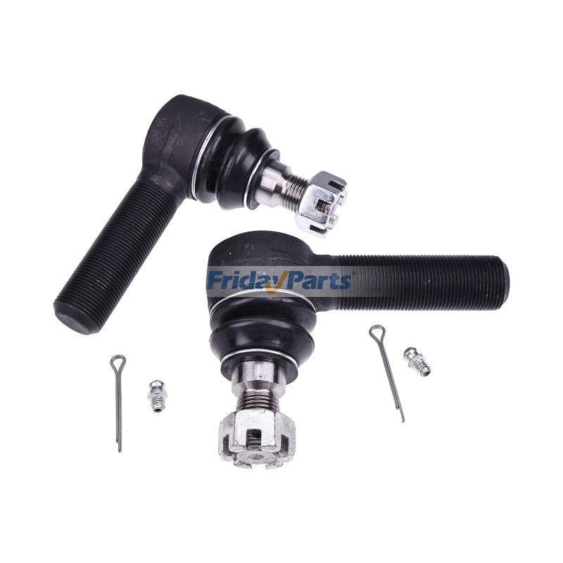 Extremo de barra de acoplamiento del lado izquierdo y derecho D88491 D88492 para cargadora CASE 480C 480D 480F 480FLL 480LL 580C 580D 580E 580F 580SE para Montacargas,Pala cargadora