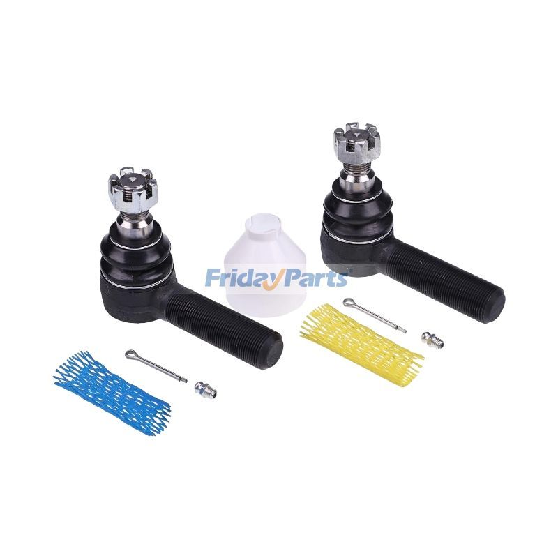 Extremo de barra de acoplamiento del lado izquierdo y derecho D88491 D88492 para cargadora CASE 480C 480D 480F 480FLL 480LL 580C 580D 580E 580F 580SE de FridayParts