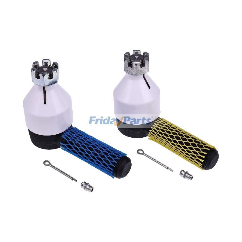 Extremo de barra de acoplamiento del lado izquierdo y derecho D88491 D88492 para cargadora CASE 480C 480D 480F 480FLL 480LL 580C 580D 580E 580F 580SE Para CASE