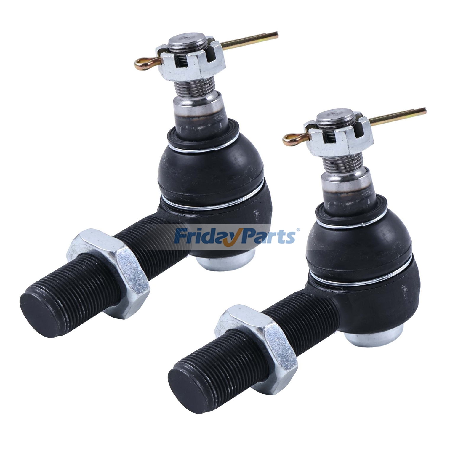 Left & Right Hand Tie Rod End LVA14960 LVA14959 for John Deere Engine 4024 Loader 110 Compact Utility Tractor 3120 3720 4400 4700 4044R 4066M 4066R