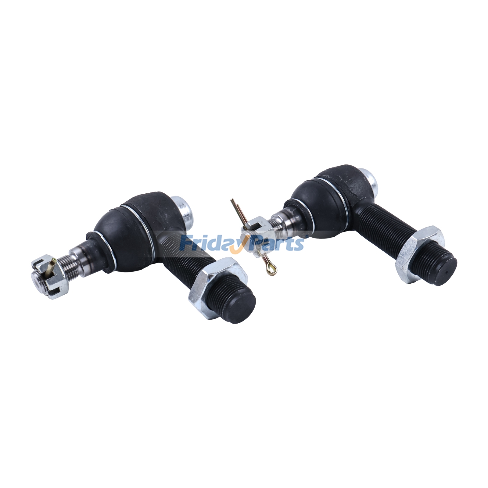 Left & Right Hand Tie Rod End LVA14960 LVA14959 for John Deere Engine 4024 Loader 110 Compact Utility Tractor 3120 3720 4400 4700 4044R 4066M 4066R