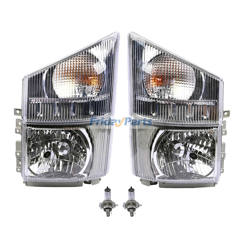 Left & Right Headlight & Corner Lamp Assembly 8975851712 8975851702 for Isuzu Truck NPR NQR NPR-HD NRR 2008-2020