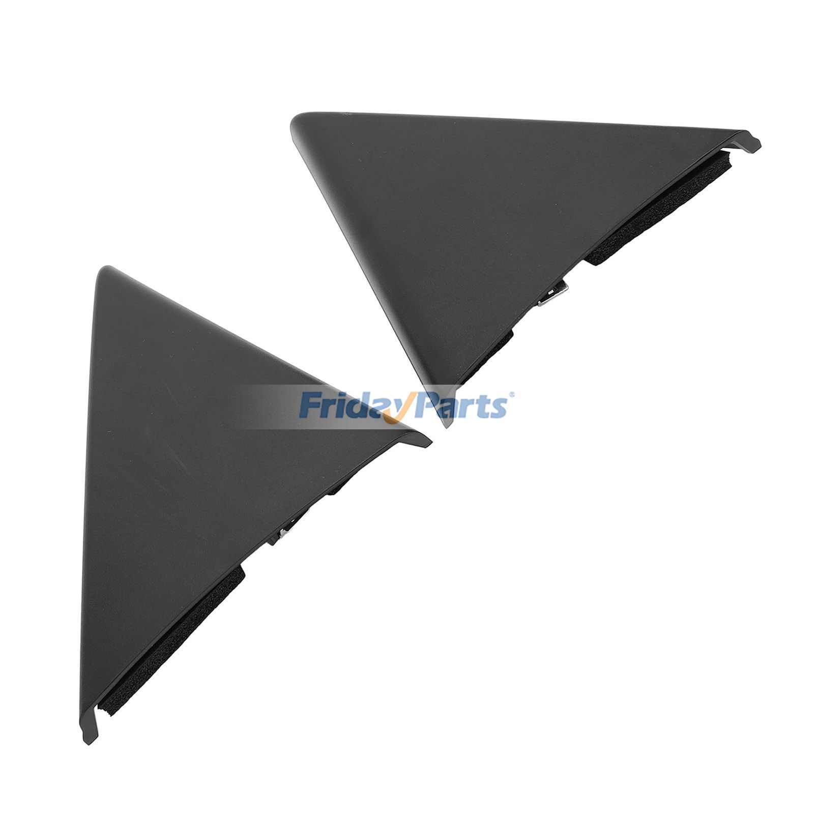 Left & Right Inside Mirror Triangle Cover 25838246 25838248 for 2007-2014 Chevrolet Silverado GMC Sierra