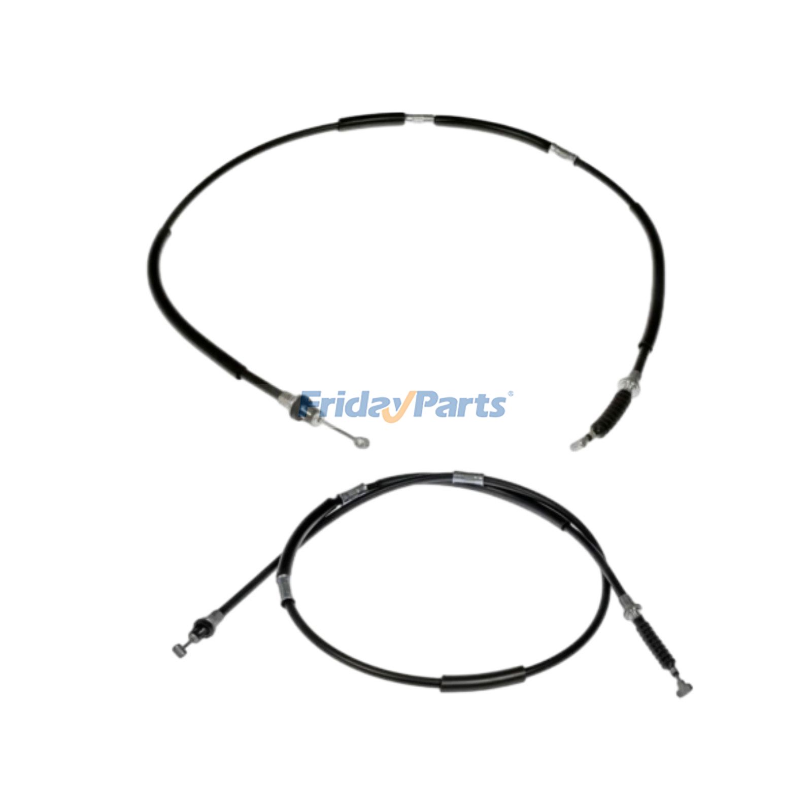Left & Right Parking Brake Cable C660767 C660871 for Ford Mustang 3.7L 4.0L V6 4.6L 5.0L 5.4L 5.8L V8 2005-2014