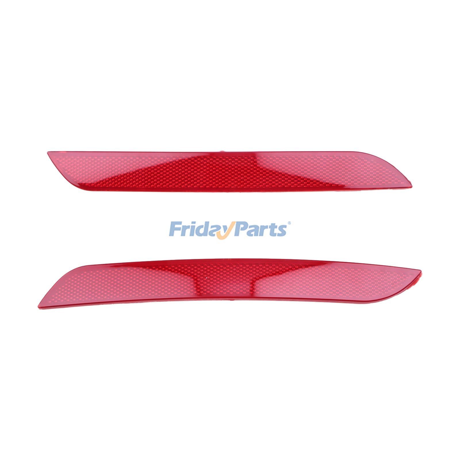 FridayParts Reflektor für hintere Stoßstange