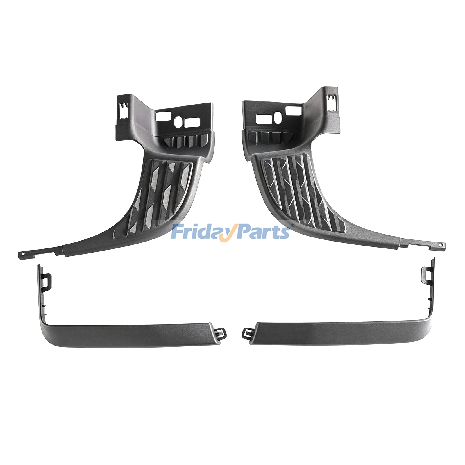 Left & Right Rear Bumper Side Step Pad Kit 68404389AB 68404388AB for 2019-2021 Doage Ram 1500