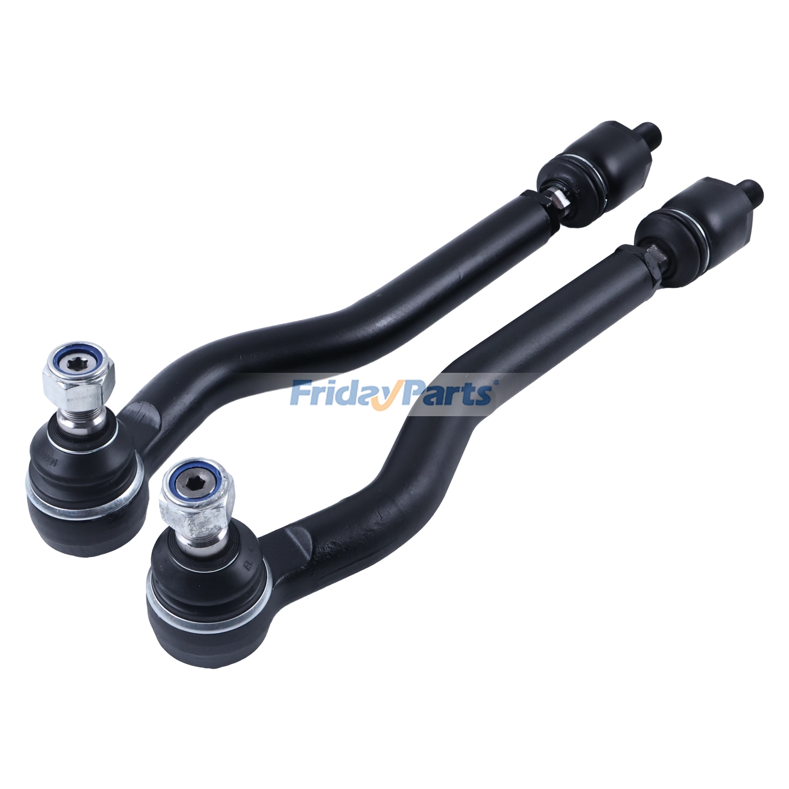 Left & Right Side Tie Rod Assembly Kit compatible with Engine,Forklift,Loader