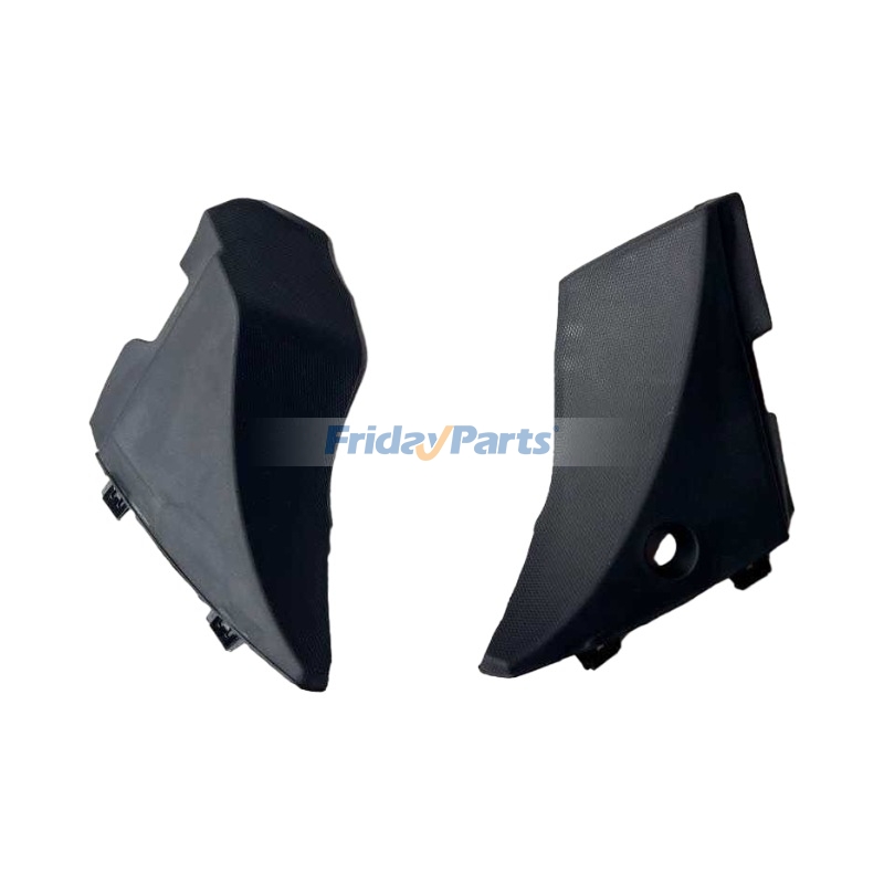 Left & Right Windshield Cowl Vent Cover 23178017 22776513 for Chevrolet Silverado GMC Sierra 1500 2500 3500 2014-2019
