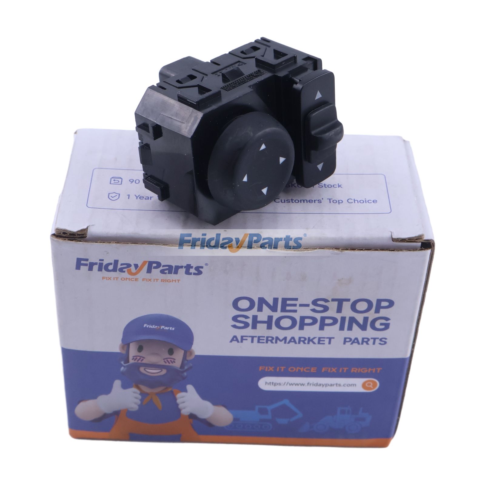 Left Side Door Mirror Control Switch 25570-3TB2A for Nissan Altima Maxima Murano Pathfinder Rogue