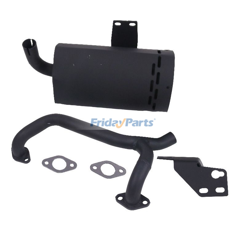 Kit de silenciador izquierdo 99999-0414 para motores Kawasaki de 603 cc, FS y FX, 418 V, 541 V y 600 V de FridayParts