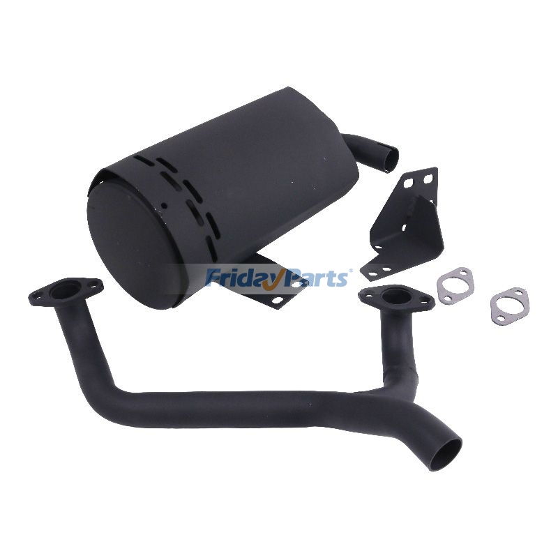 Kit de silenciador izquierdo 99999-0414 para motores Kawasaki de 603 cc, FS y FX, 418 V, 541 V y 600 V