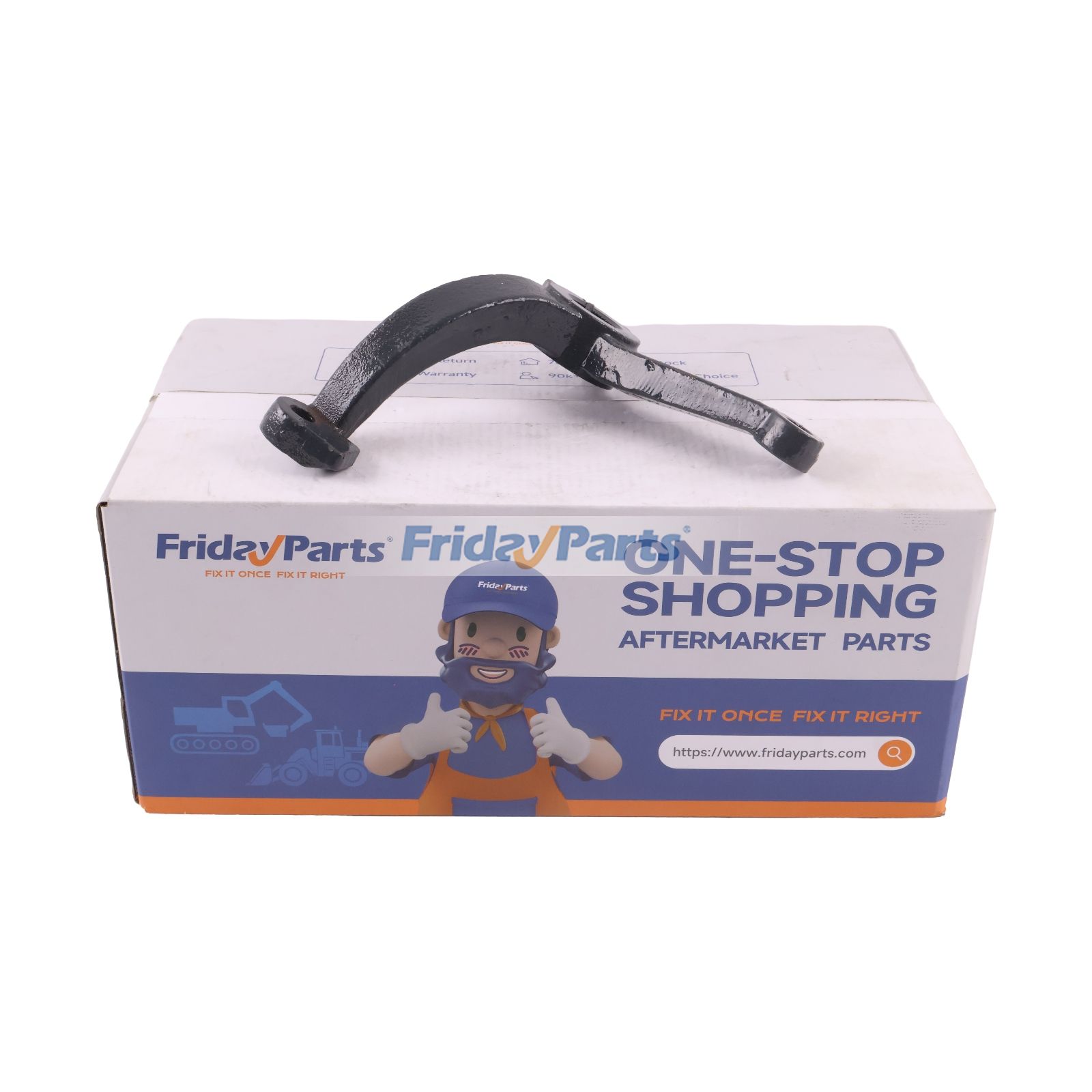 Left Steering Arm 34150-11215 for Kubota Tractor L2000 L2201 L245 L225 L1801 L1501