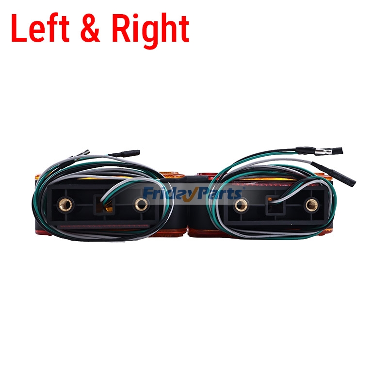 Taillight Assembly LVA14365 LVA14366 for John Deere Engine 4.5L 4045 Tractor 2027R 2305 2320 3120 3320 4200 4300