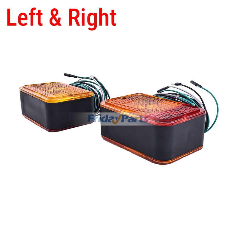 Taillight Assembly LVA14365 LVA14366 for John Deere Engine 4.5L 4045 Tractor 2027R 2305 2320 3120 3320 4200 4300