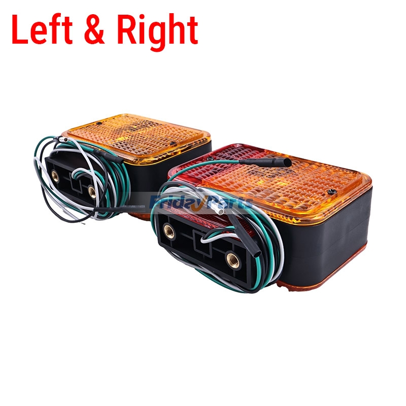 Taillight Assembly LVA14365 LVA14366 for John Deere Engine 4.5L 4045 Tractor 2027R 2305 2320 3120 3320 4200 4300