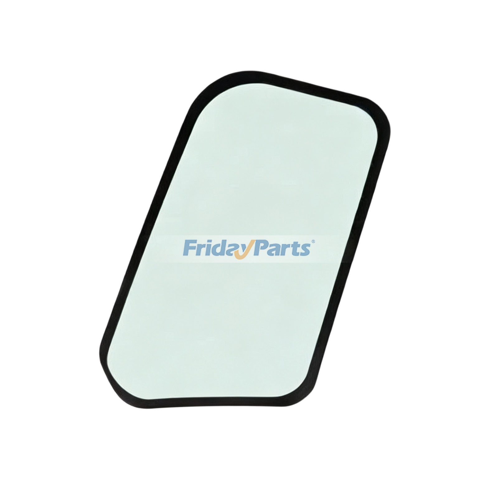 Left Upper Door Cab Glass K1029381 for Doosan Excavator DX60R DX62R-3 DX63-3 DX80R DX85R-3