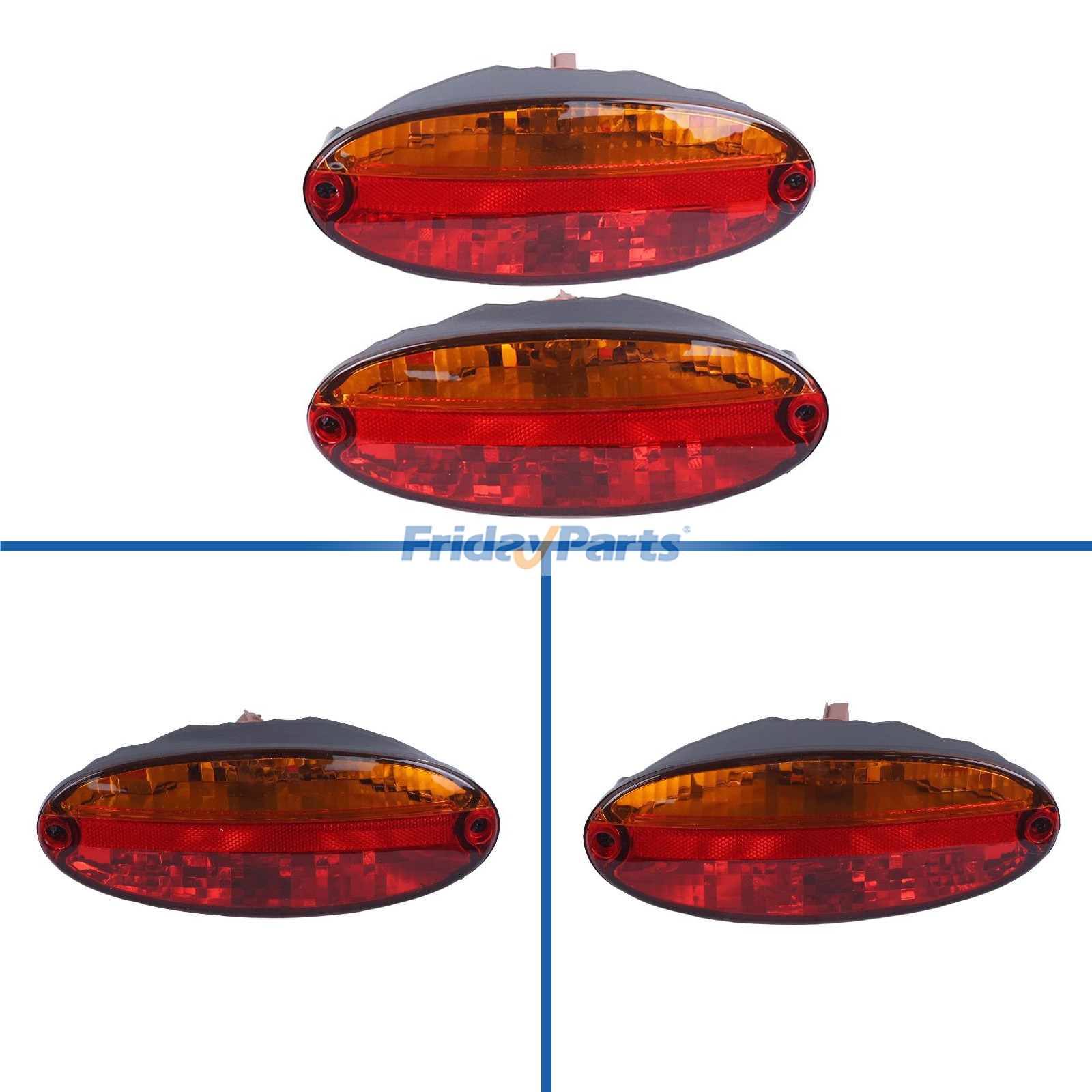 Feu arrière gauche et droitpour Moteur,Moissonneur,Tracteur