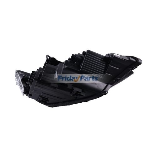 Left Side Headlight Assembly For 2017-2018 Hyundai Elantra – Halogen With Bulb, Black Housing