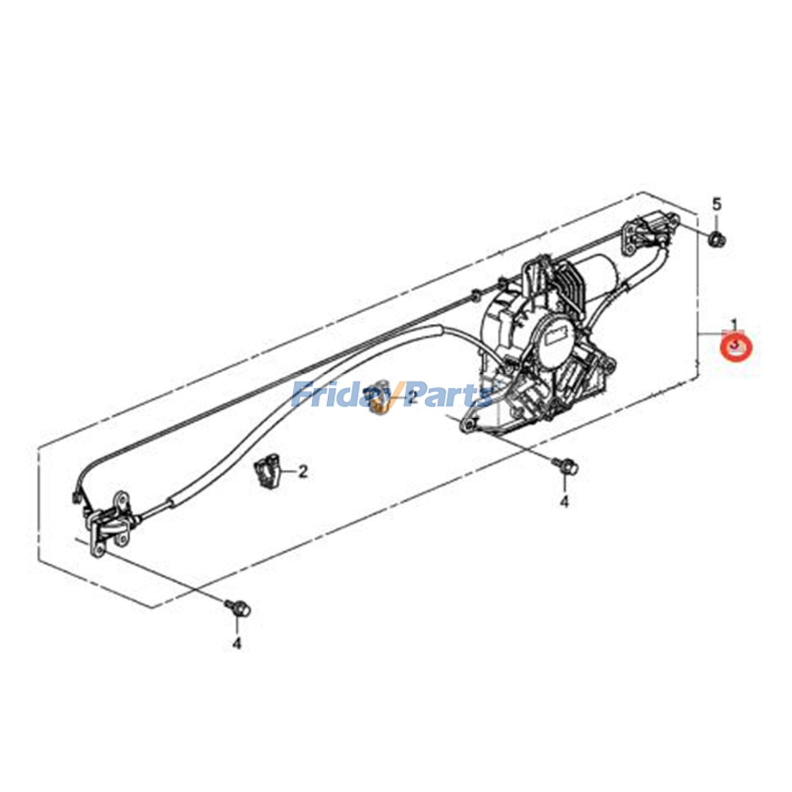 Sliding Door Motor  for Vehicle