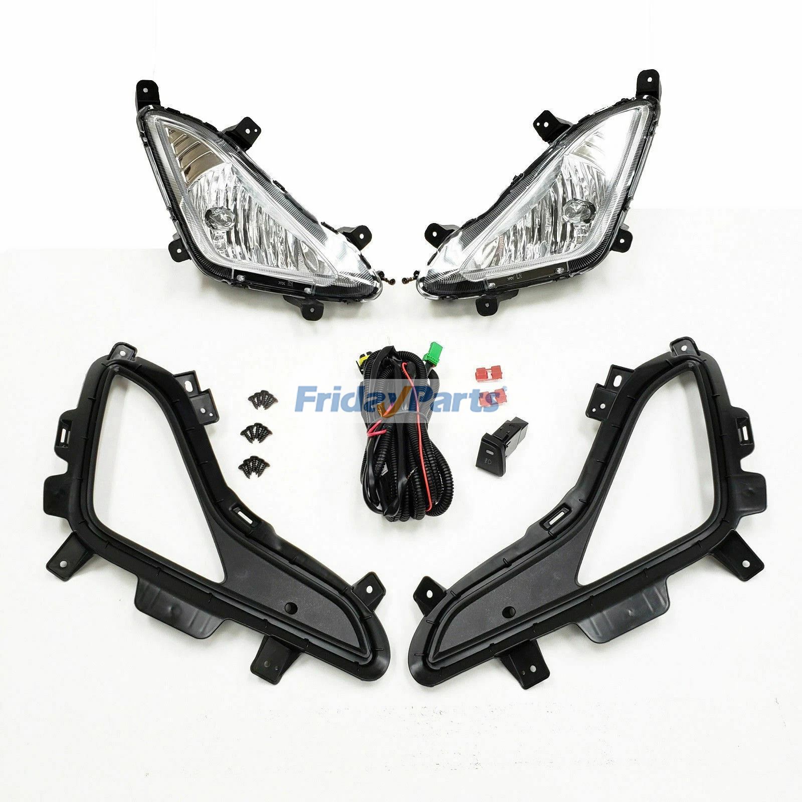 Schalterblende MSLAFL-0142 für linken und rechten Kabelbaum des Hyundai Elantra (2014–2016)