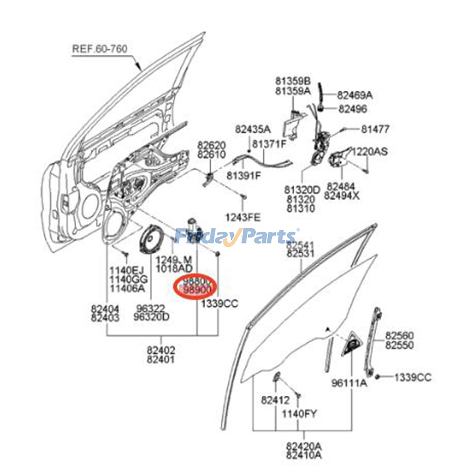 Window Lift Motor for Vehicle