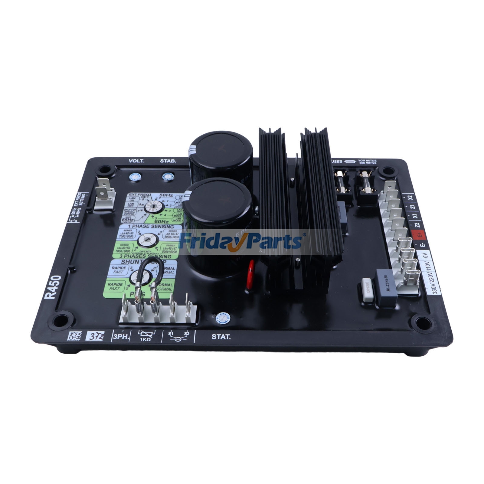 他ブランド用用発電機用 Leroy Somer 自動電圧調整器 AVR R450