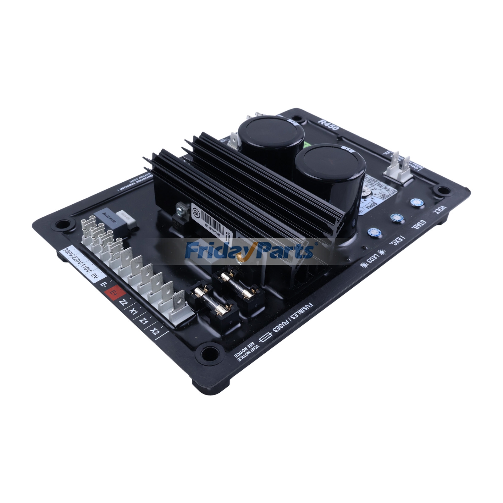 Regulador Automático de Voltagem Leroy Somer AVR R450 para Gerador