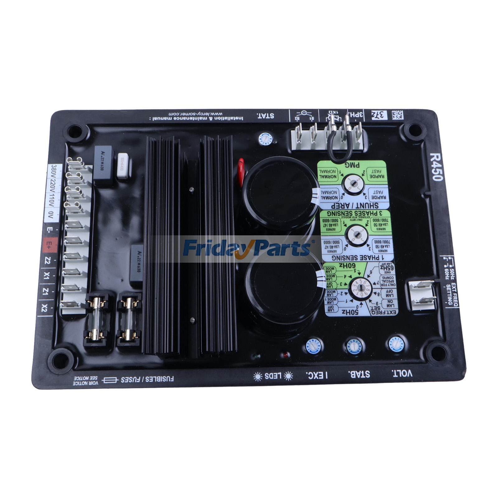 Compre Regulador Automático de Voltagem Leroy Somer AVR R450 para Gerador na FridayParts