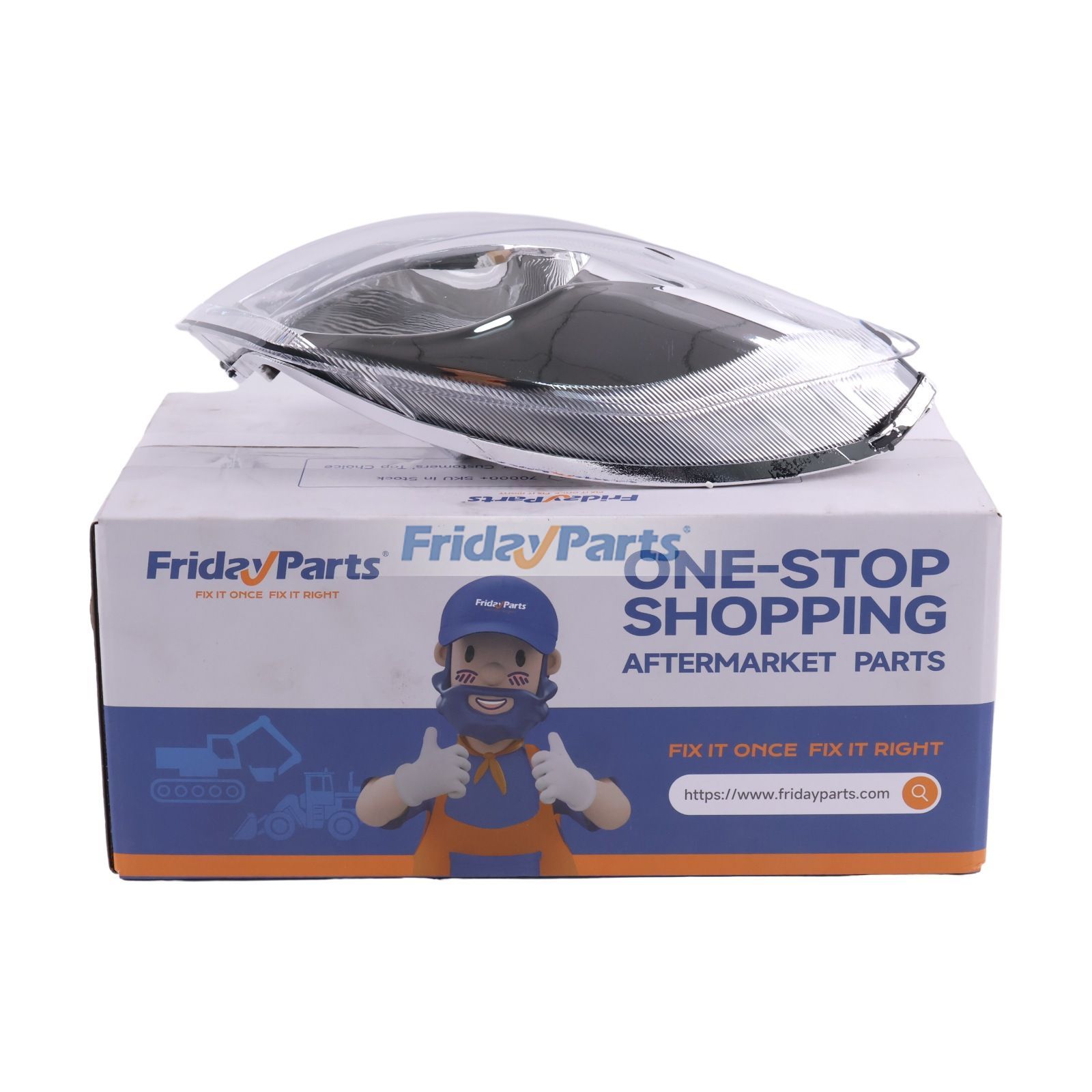 LH Head Light Assembly K1253-54210 for Kubota Tractor GR2000G GR2010G GR2020G GR2020GB GR2100 GR2110 GR2120 GR2120B