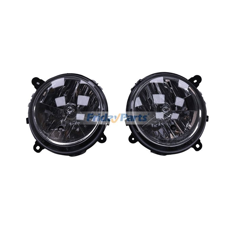 Vehicle LH & RH Headlight Set with Bulb for 2007-2010 Jeep Compass 2007-2016 Patriot