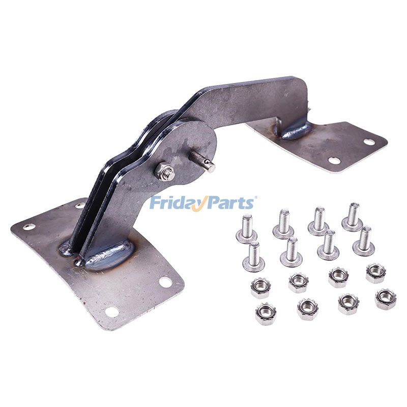 Charnière de couvercle en acier inoxydable robuste pour fumoir à tambour UDS de 55 gallons et dégagement rapide avec quincaillerie