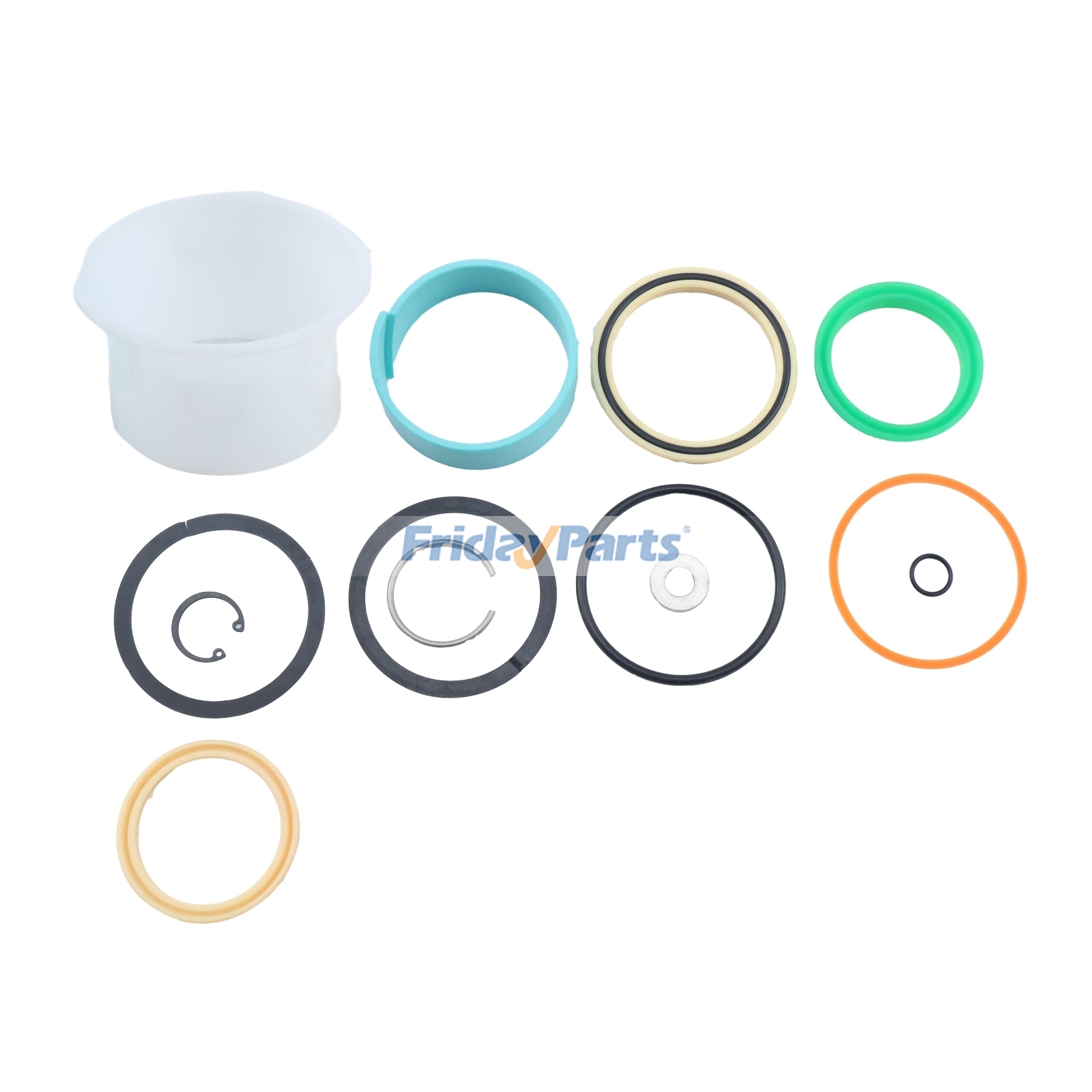 Lift Cylinder Overhaul Kit 04652-U2070-71 for Toyota Engine 1DZ 1ZS 4Y Forklift 8FGU20 8FGU25 62-8FDU20 62-8FDU25